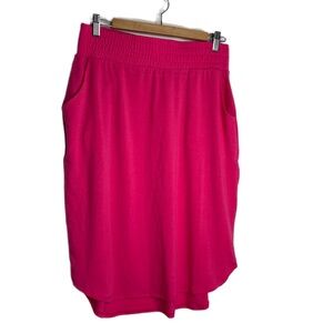 Zenana Style Your Summer Hot Pink Skirt XL